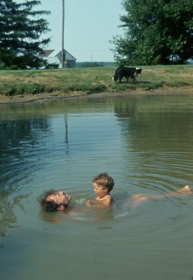  at Windy Acres Farm in Ohio, summer 1975